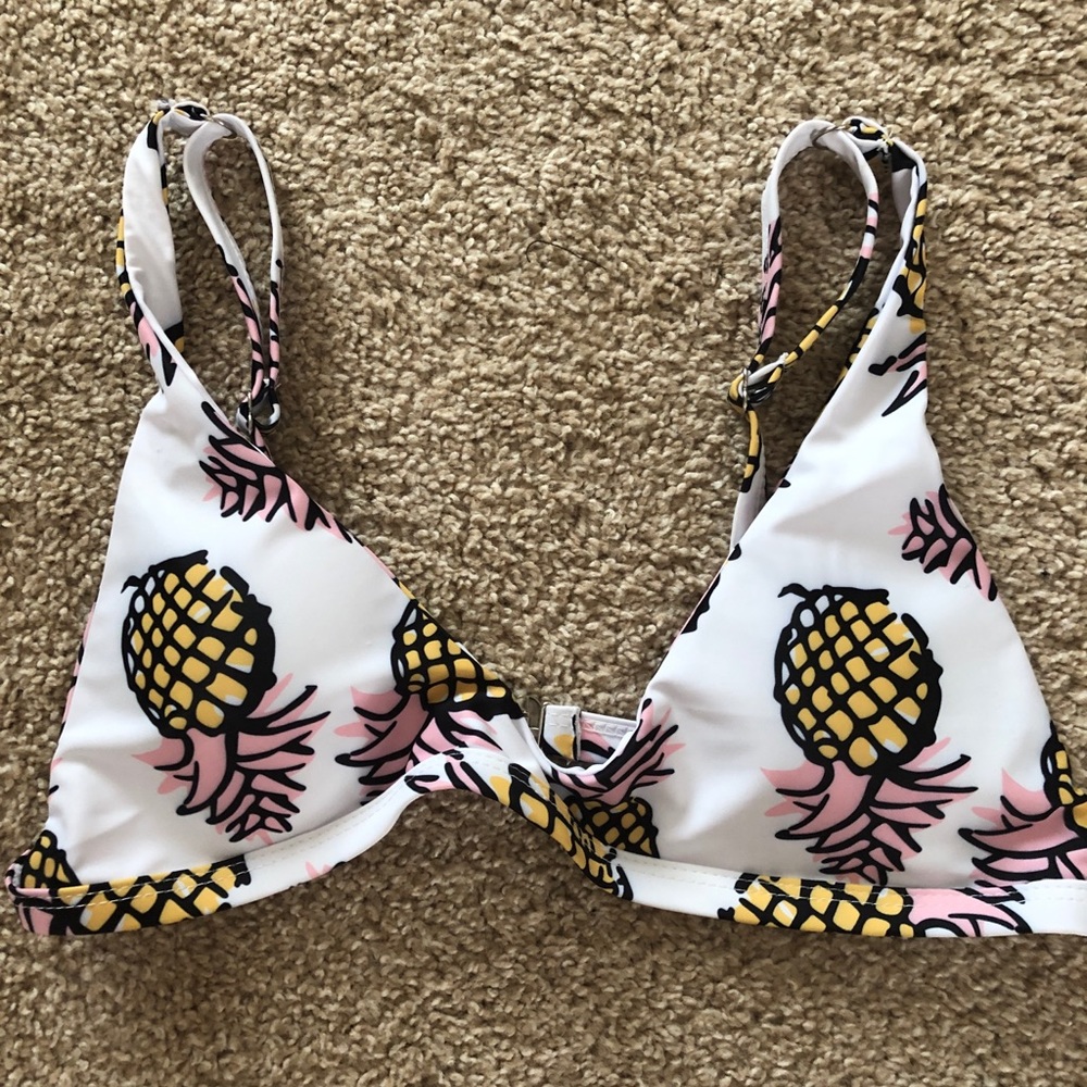 Pineapple swim top
